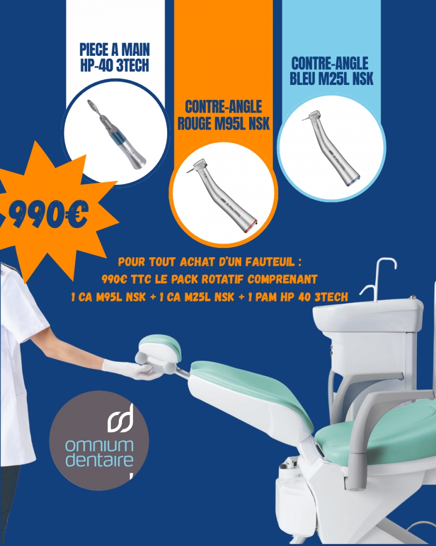 ACHAT FAUTEUIL + PACK ROTATIF A 990€